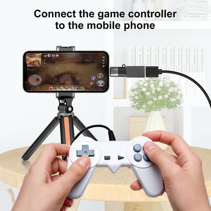 REDWIND Type C Female to Lightning Male Adapter with Thread, OTG for iPhone Connector Extender Convertor Compatible with All iOS Devices (iOS 13 or Above) - Image 5