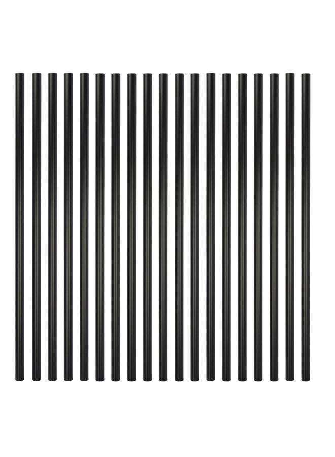 Myard 26 Inches Classic Hollow Round Iron Balusters for Deck Railing Porch (50-Pack, Matte Black) - Image 1