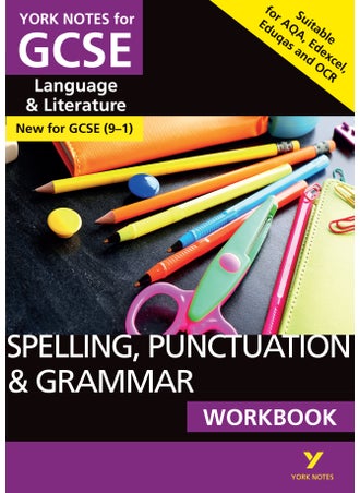 SPELLING, PUNCTUATION & GRAMMAR: WORKBOOK: - the ideal way to catch up, test your knowledge and feel ready for 2025 and 2026 assessments and exams - pzsku/Z2B26B1415C9CC73AC076Z/45/1746218390/37198f0f-a367-4a7e-9274-01b293e97f7f