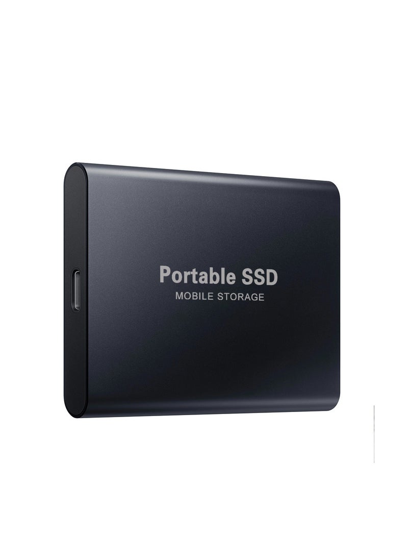 2TB Portable SSD High-speed Mobile Solid State Drive Black - Image 1