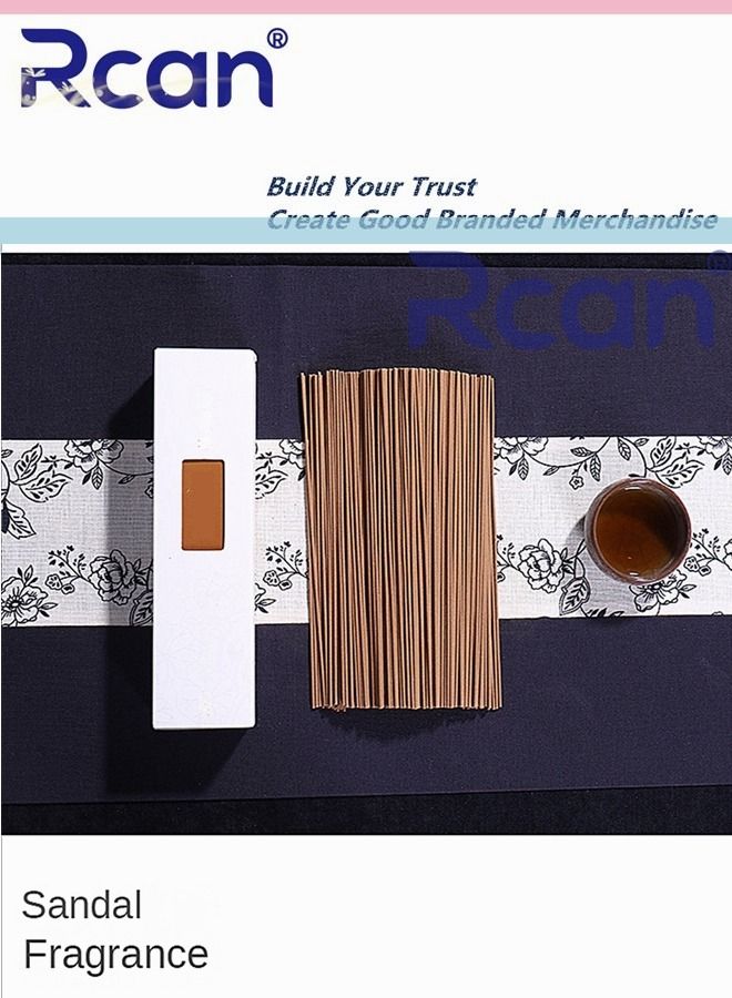 Rcan Premium Incense Sticks Synthesized From Natural Agarwood Sandalwood and Plant Powder Used for Yoga Meditation Healing Soothing Prayer and Romance 450 Sticks - Image 2