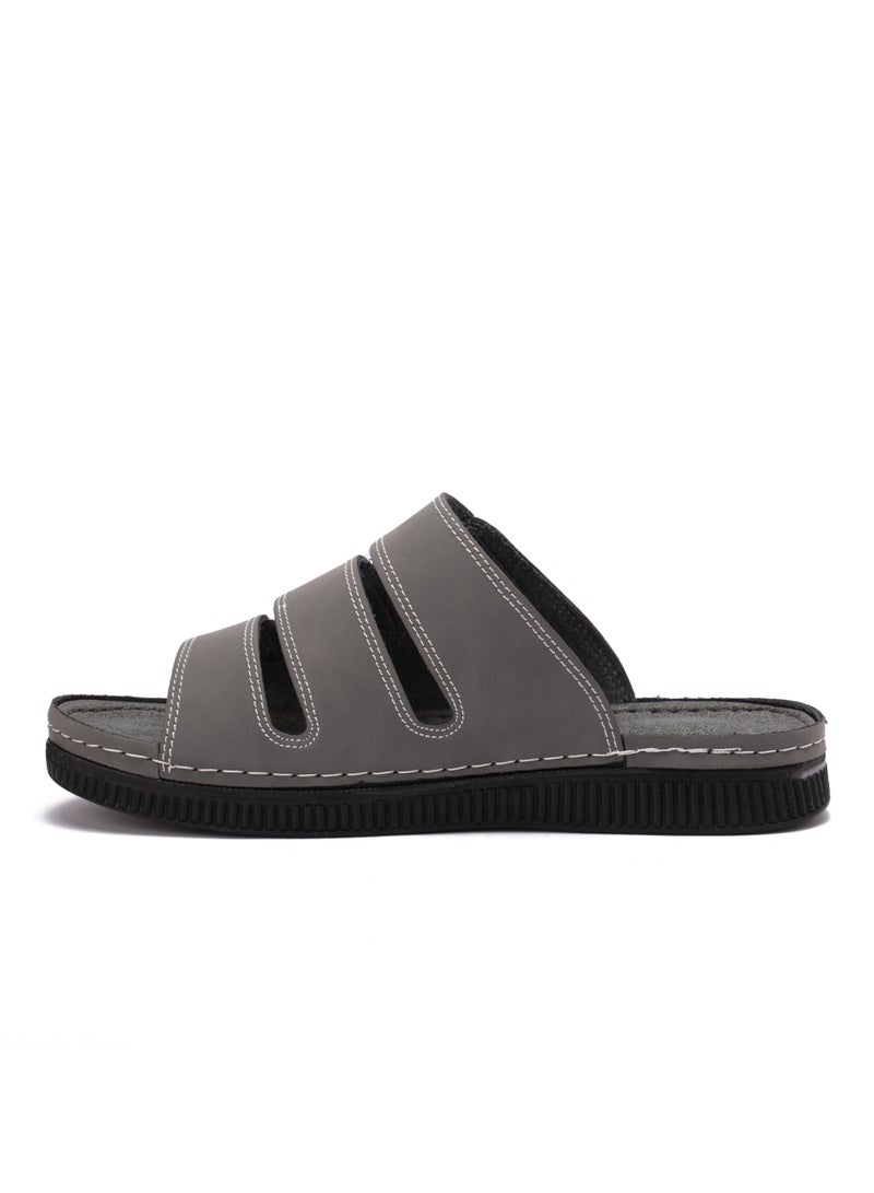 Men's Open Slippers with Comfort Sole – Classic Comfort - Image 4