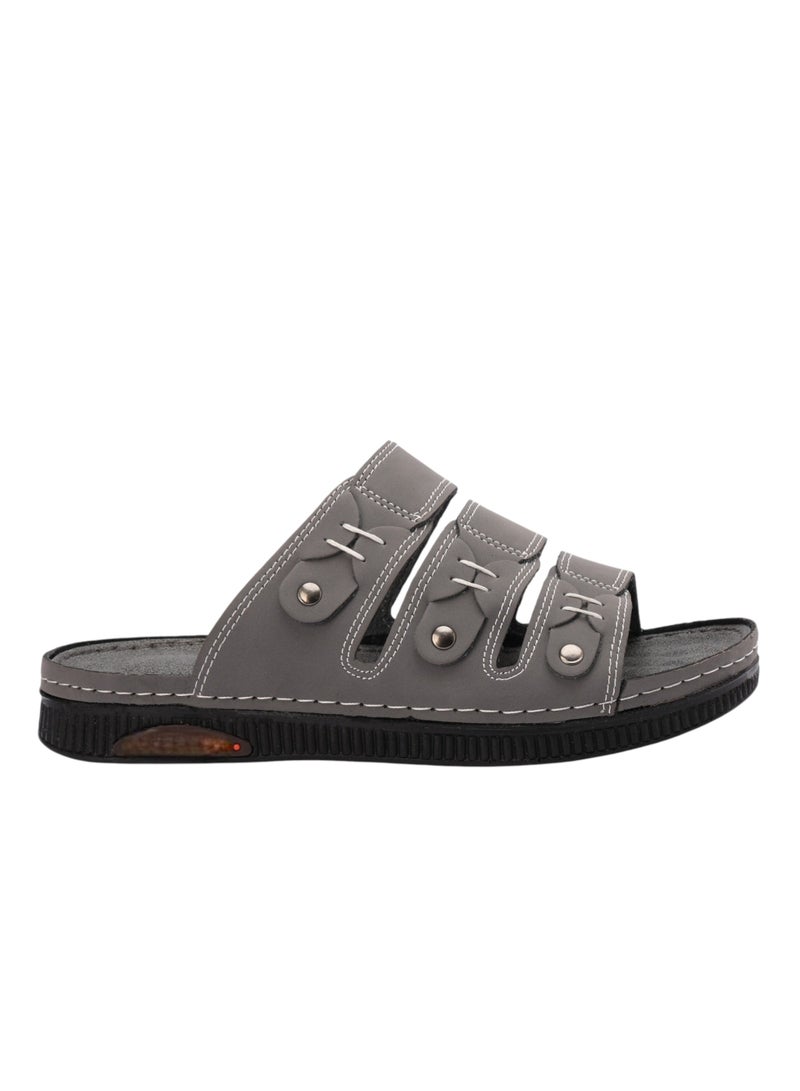 Men's Open Slippers with Comfort Sole – Classic Comfort - Image 3
