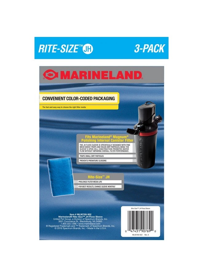 مارين لاند فلتر تلميع داخلي من مارينلاند ML90769 JH Floss Sleeve Magnum (عبوة من 3 قطع) - Image 2