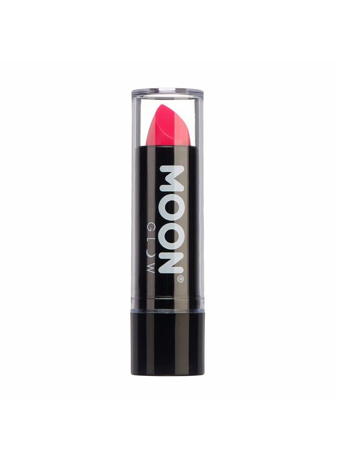 Moon Glow Blacklight Neon UV Lipstick 0.16oz - Intense Pink – Glows brightly under Blacklights/UV Lighting! - Image 1