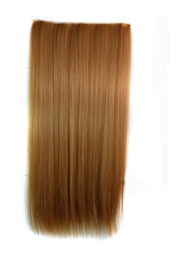 وصلة شعر طويلة بني