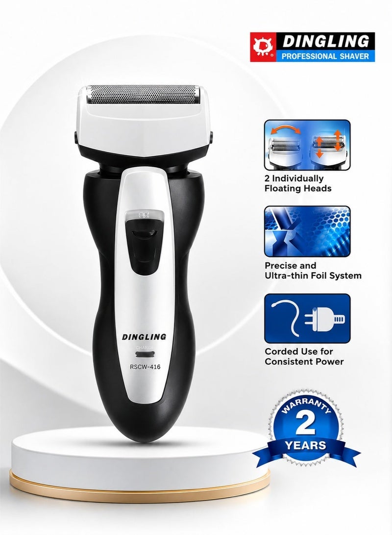 Dingling RSCW-416 Wet And Dry Electric Shaver - Image 1