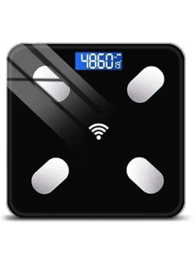 Smart Bluetooth Body Weight Scale with APP – Ultra Slim, High Precision, Large Colored LED Display - Image 1