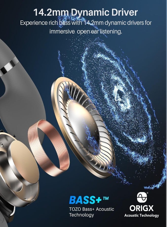 TOZO OpenWear Open Ear Earbuds, AI Translation Real Time 145+ Languages - Image 3