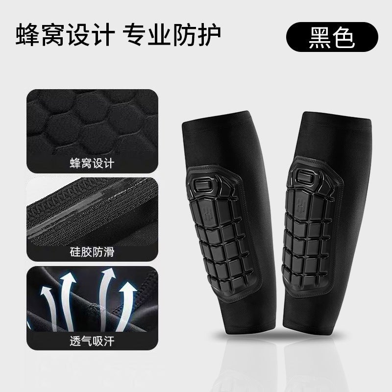 Generic Outdoor Sports Honeycomb Shin Guards Black one (ht-03) 