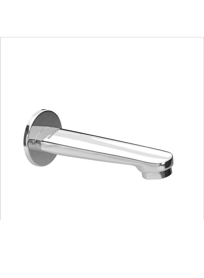 Johnson Bathrooms Johnson Coral Brass Bath Tub Spout with Wall Flange for Bathtubs | Faucet for Bathtubs | Wall Mount | Tap with 1 Wall Flange| Chrome Plated| Modern Design| 10 Years Warranty - Image 1
