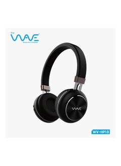 Wave WV-HP10 Wireless On-Ear Headphones - Pure Bass-gaming -Black  - Image 1