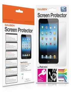 Dausen screen protector for ipad mini with retina display and ipad mini high transparency and scratch protection