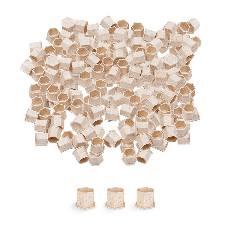 EZ Tattoo Ink Caps Small 10mm  200pcs Biodegradable Disposable EcoFriendly Ink Cups for Tattoo Cartridge Needles and Kit