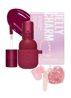 Lip & Blush Glazed Keychain Stain - Jelly Charm, 01 Cherry Spritz | with Triple Berry Complex, Lemon Fruit Extract &Olive Squalane, Hydrating, Easily Buildable and Blendable, Long Lasting Tint