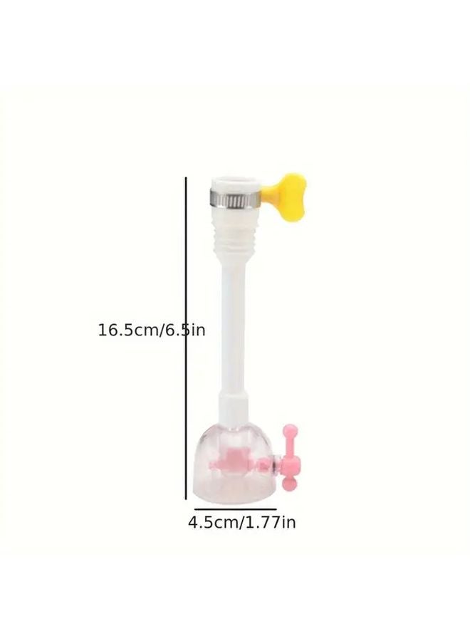 Green Water Saving Telescopic Faucet Filter Tool With Spray Head Extension - Image 4