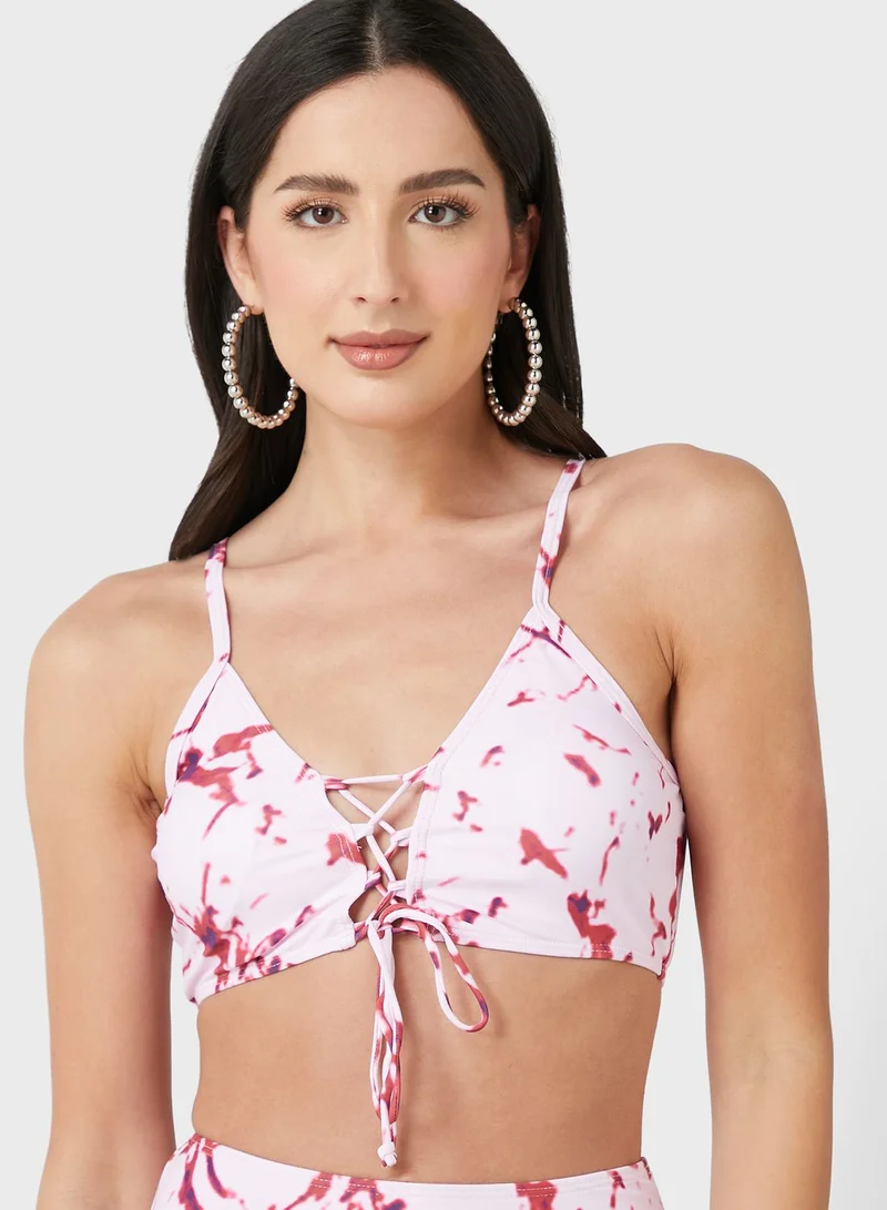 Ginger Printed Bikini Set