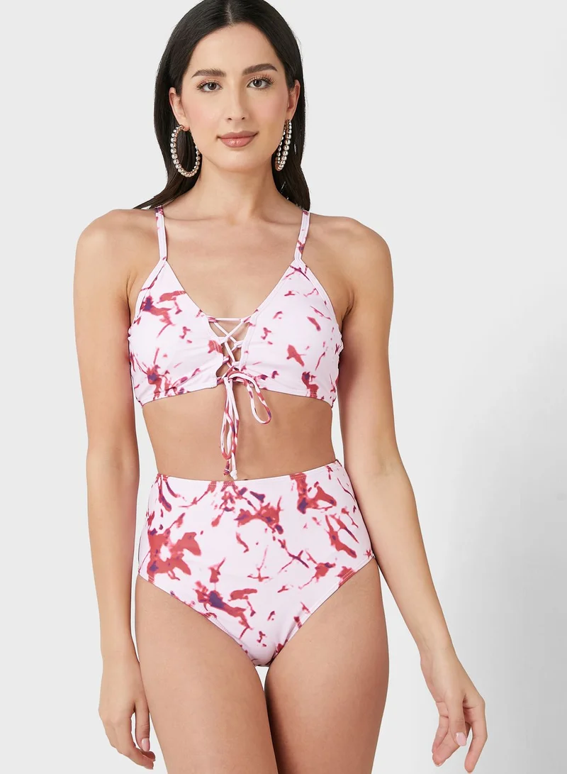 Ginger Printed Bikini Set
