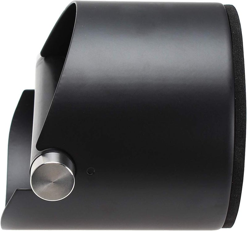 DIBTSA Espresso Knock Box, Stainless Steel Coffee Grounds Knock Box, With Removable Knock Bar and Non-Slip Rubber Base (Black) - Image 2