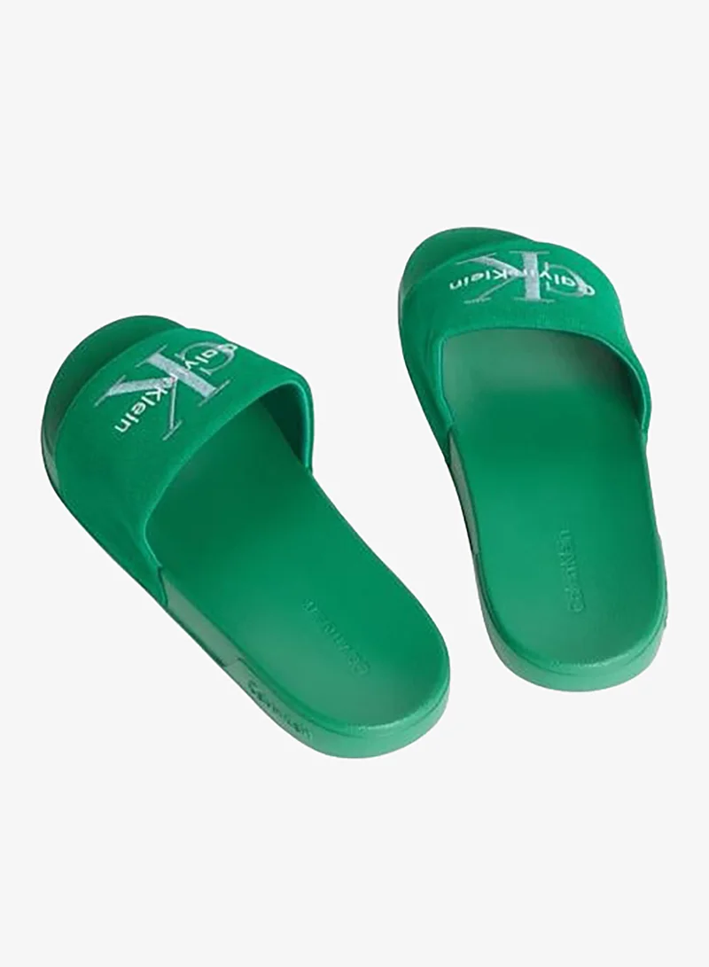 Calvin Klein  Essential Canvas Slides for Men | Best Price UAE