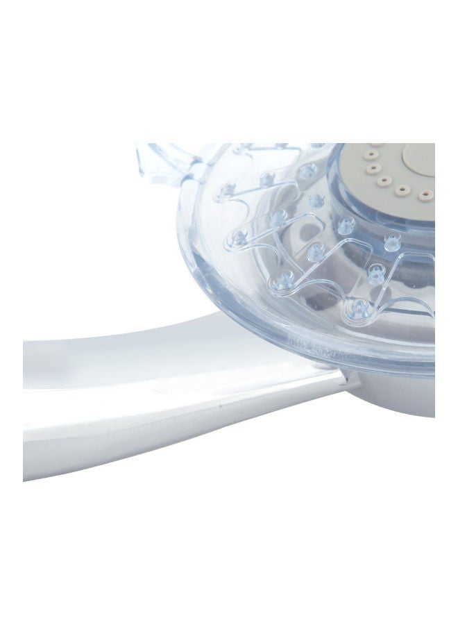 NIBEMINENT LED Shower Head Sprinkler With 2 Adjustable Mode Multicolour 25.00x4.00x11.20cm - Image 4