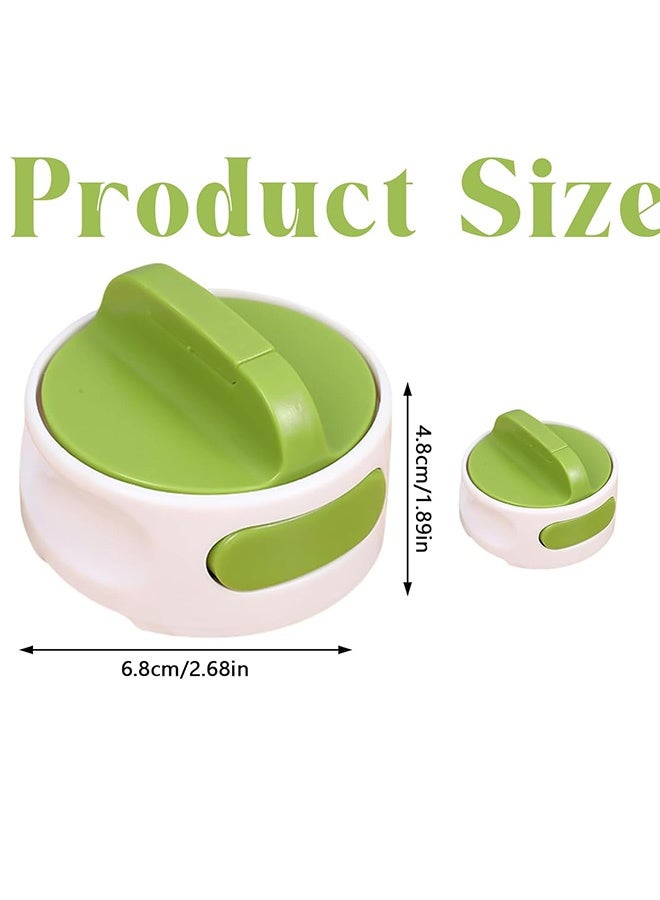 Quantum Can Opener, Portable Stainless Steel Tool, Mini Compact Can Opener for Space-Saving Design (Green) - Image 2