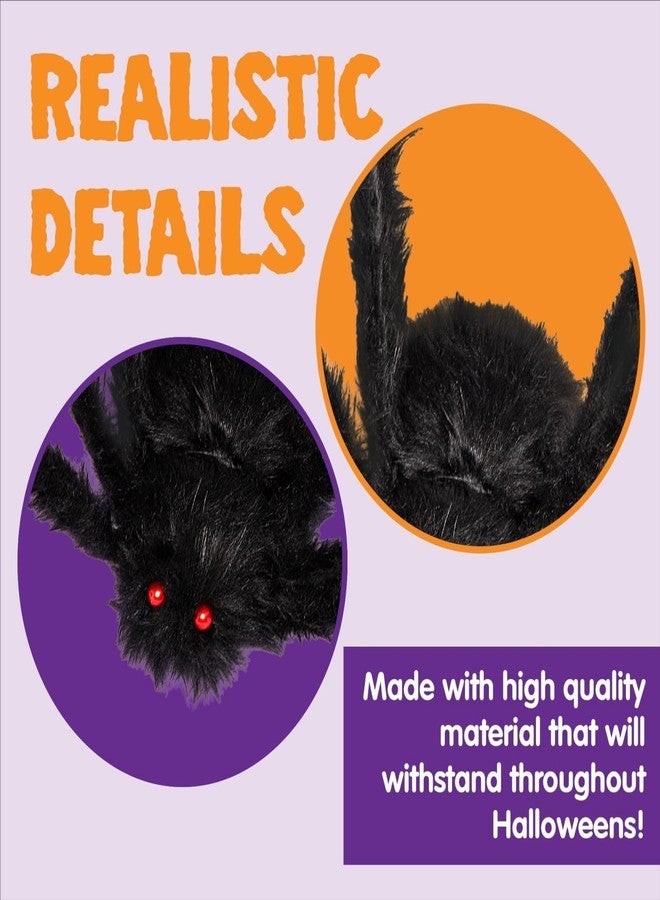Dzrige Fake Spider Realistic Spider 7.9" Lifelike Model Spider Toys for Halloween Prank Props Home Party Decoration Supplies - Image 4