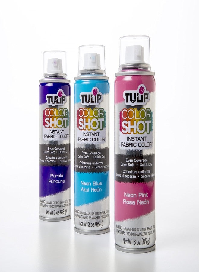 Tulip ColorShot Instant Fabric Color 3oz. Brights Variety 3 Pack - Image 2