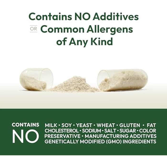 ANDREW LESSMAN Fibermucil 60 Capsules -Psyllium Husk Powder. Gently Promotes Regularity and Digestive Health. Rich in Fiber. Gentle, Easy, Effective. No Additives. Small Easy to Swallow Capsules - Image 5