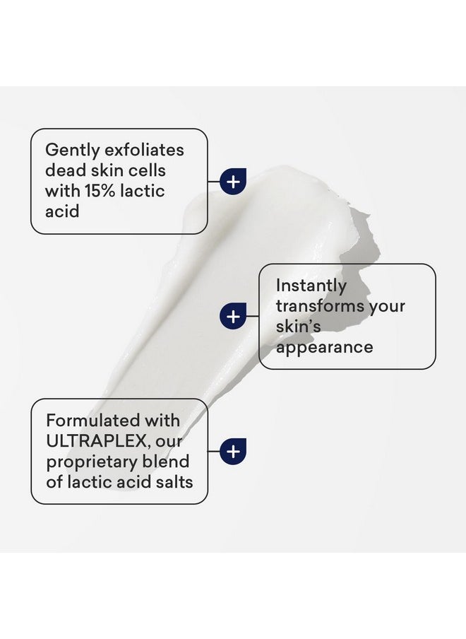 AmLactin - Mlactin Rapid Relief Restoring Body Cream 12 Oz Tub 2In1 Exfoliator And Moisturizer For Dry Skin With 15% Lactic Acid And Ceramides For 24Hour Moisturization - Image 1