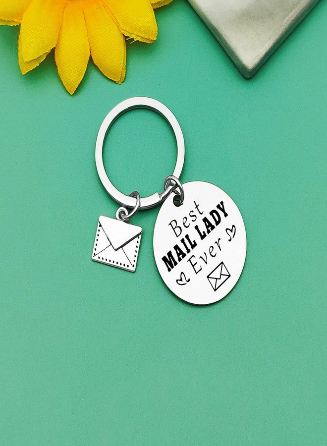 Baipilu Appreciation Keychain Gifts for Mail Lady Postal Worker Keyring Mail Carrier Gift for Women Thank You Keychain for Women Post Carrier Retirement Anniversary Thanksgiving Birthday Present - Image 2