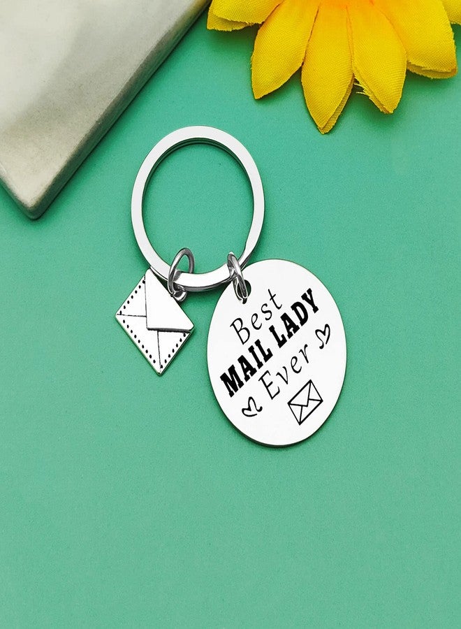 Baipilu Appreciation Keychain Gifts for Mail Lady Postal Worker Keyring Mail Carrier Gift for Women Thank You Keychain for Women Post Carrier Retirement Anniversary Thanksgiving Birthday Present - Image 3