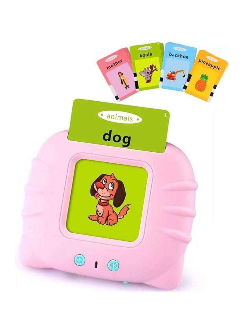 English Words Flash Cards for Preschool Learning English Words Pronunciation Flashcards Early Reading Electronic Flash Cards for Kids and Baby, 112 Cards... - Image 1