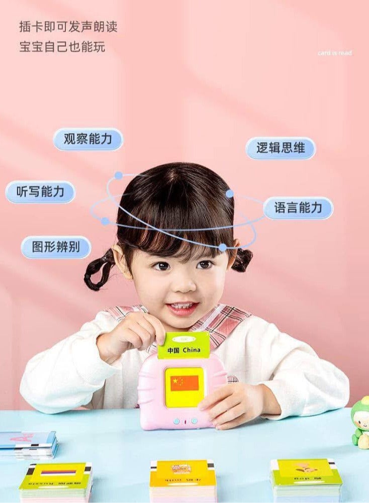 English Words Flash Cards for Preschool Learning English Words Pronunciation Flashcards Early Reading Electronic Flash Cards for Kids and Baby, 112 Cards... - Image 3