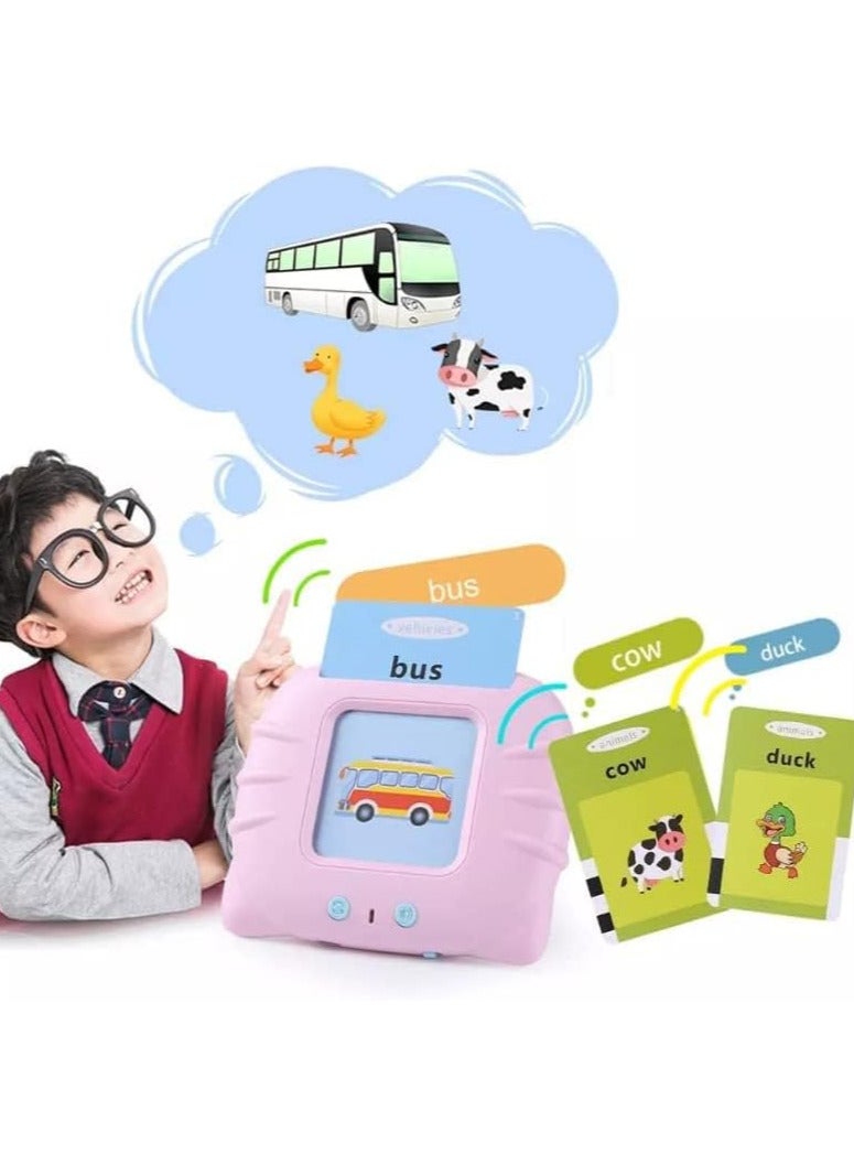 English Words Flash Cards for Preschool Learning English Words Pronunciation Flashcards Early Reading Electronic Flash Cards for Kids and Baby, 112 Cards... - Image 2