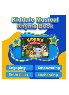 Kiddale Pack of 3 Musical Classical Nursery Rhymes+Jungle Rhymes+Aquatic Life Rhymes Sound Book for 1+ Year Old|Interactive Touch n Play|Learning & Education for 1-3 Years Old|Sing Along Books  - Image 5
