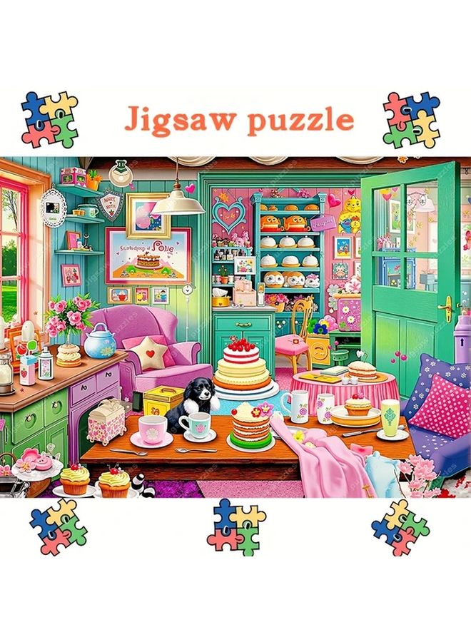 YF3184 2000 Pieces Jigsaw Puzzles For Adults Home Wall Decor Festive Gift - Image 5