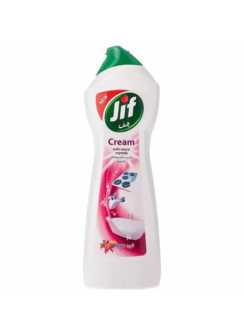 JIF Cream Cleaner with micro crystals Rose Cleaning Liquid- 750ml
