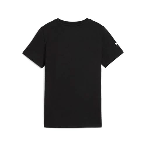 Puma Unisex BMW M Motorsports Kids Essentials Logo Tee, Puma Black, Small - Image 4