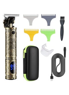 Hair Clippers for Men, Beard Trimmer, Zero Gapped Trimmer T-Blade Trimmer Clippers for Hair Cutting, Cordless Trimmers Professional Barber, Liners Clippers Haircut, Edgers Clippers