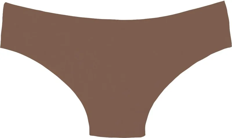 Sensu Women's Laser Cut Seamless Slip Panties 3 Piece Package Set - Kts3103