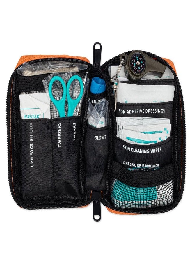 BrightCare Ultralight First Aid Kit, Water Repellant Shell - Small First Aid Kit for Camping, Hiking, Outdoor Sports, Adventure, Travel, Biking - 71 Piece Adventure 3.0 Essentials Kit - Image 3