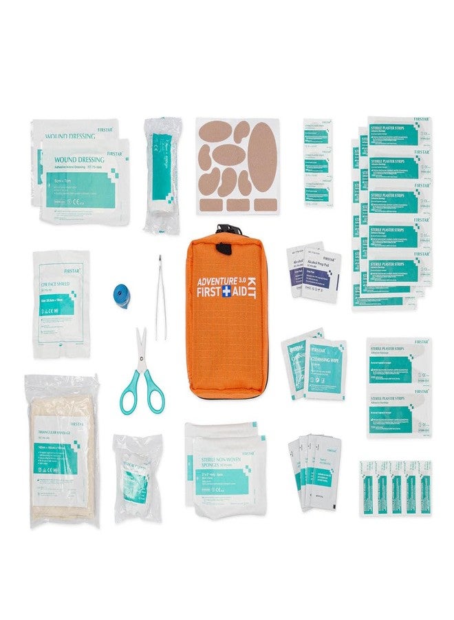 BrightCare Ultralight First Aid Kit, Water Repellant Shell - Small First Aid Kit for Camping, Hiking, Outdoor Sports, Adventure, Travel, Biking - 71 Piece Adventure 3.0 Essentials Kit - Image 5