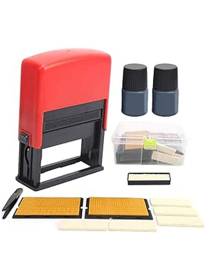 Manual Date Coding Stamp Machine with Quick Drying Ink for Various Surfaces - Image 1