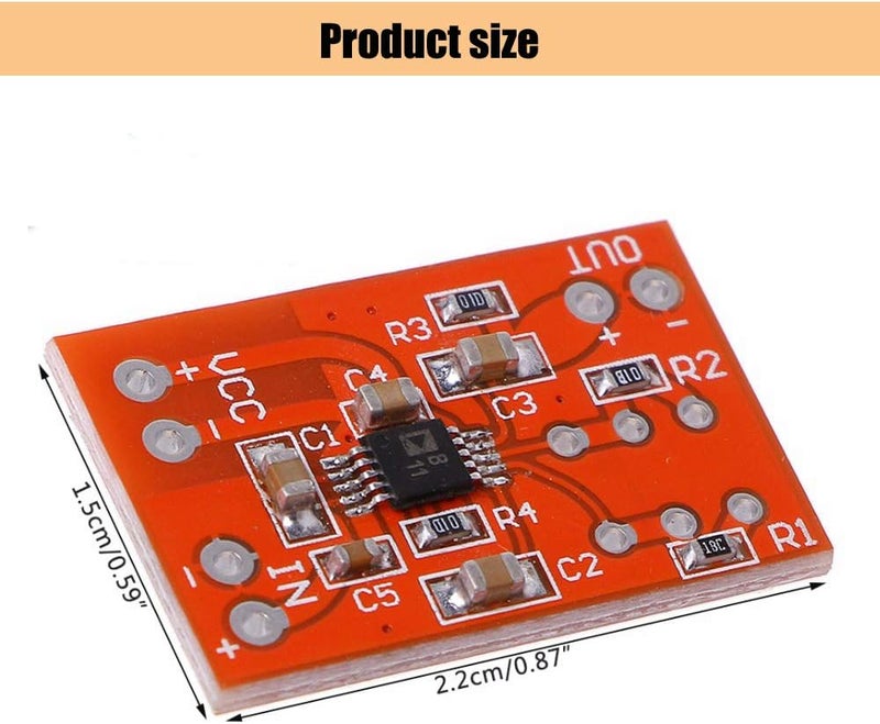 KOOBOOK 2Pcs SSM2167 Microphone Preamplifier Board Preamp COMP Compression Module DC 3V-5V - Image 2