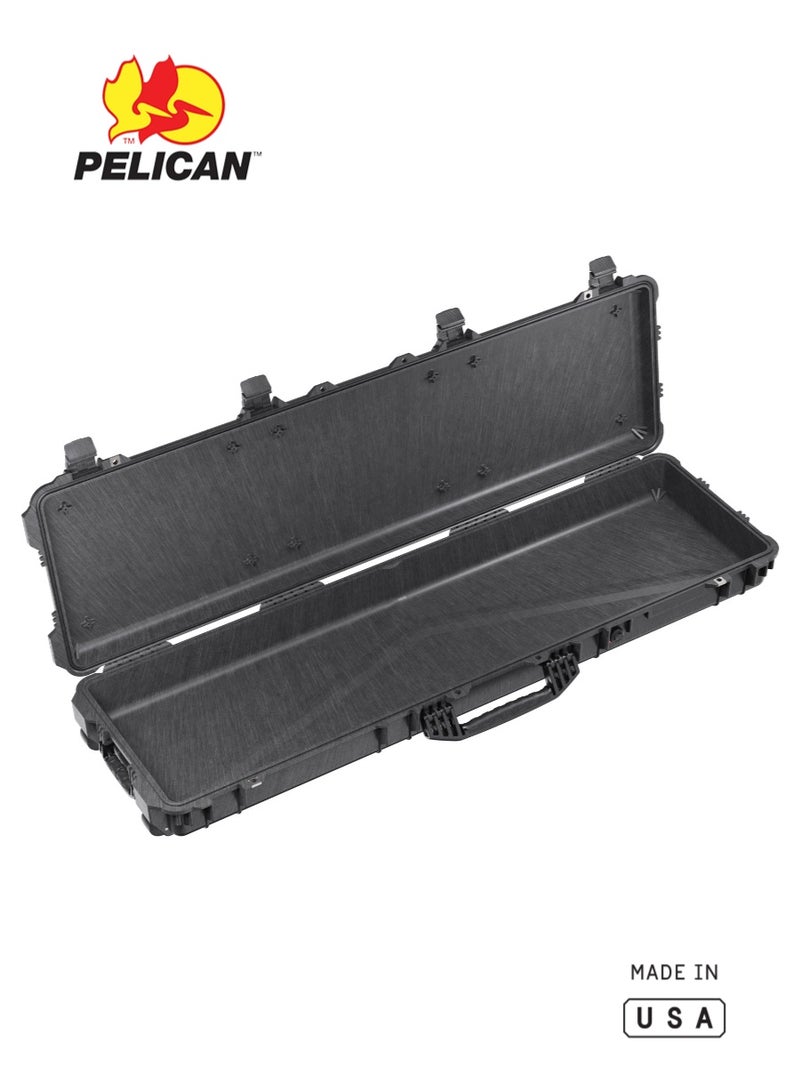Pelican 1750 Protector Long Case, No Foam, Black, IP67 Waterproof Wheeled Hard Case - Image 1