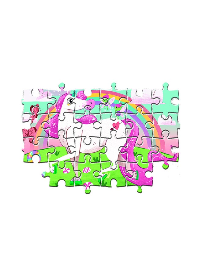 Clementoni Puzzle I Believe In Unicorn 2X20 Pieces - Image 2