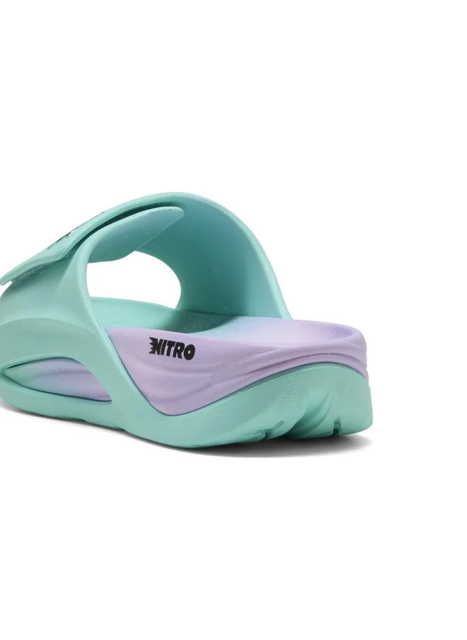 Puma Intense Mint-Light Lavender-PUMA Black x HYROX NITROcat Slide Sandals Unisex  | Best Price UAE
