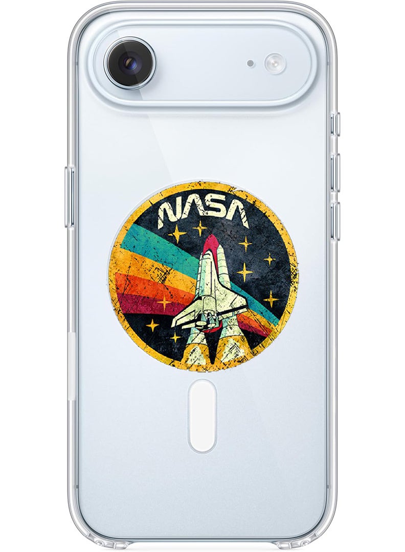 Theodor Magnetic Case for Apple iPhone 17 Air Compatible with MagSafe Wireless Charging, Shockproof Phone Bumper Cover - Nasa 2 - Image 1