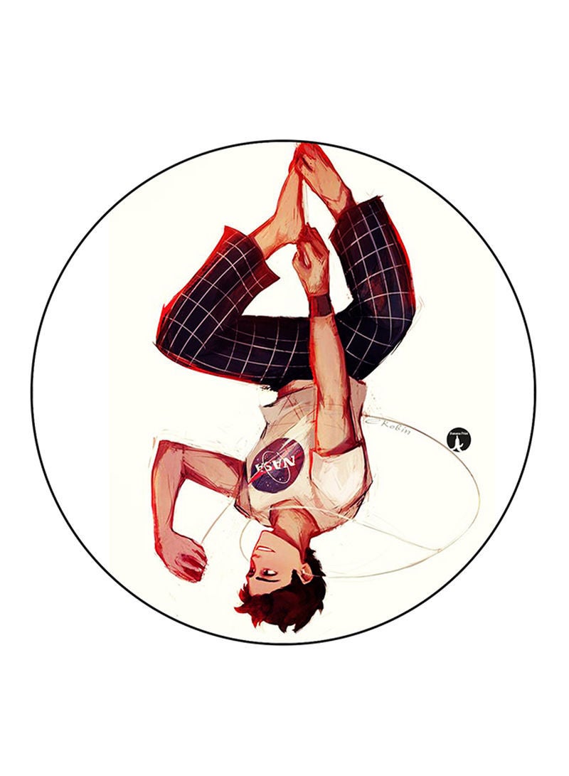 Spiderman Printed Mouse Pad Multicolour